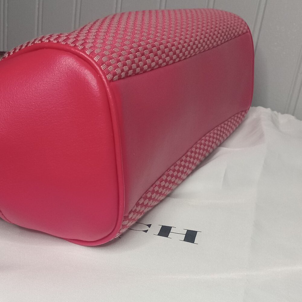 Coach Hot Pink Kelsey Purse - Picture 6 of 9